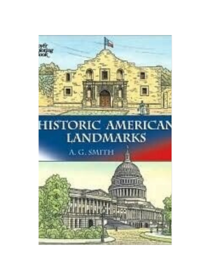 Historic American Landmarks (Coloring Book)