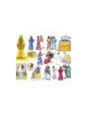 Daniel & the Lions Den/Shadrach (small) - Felt Story