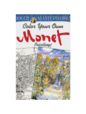 Color Your Own Monet Paintings