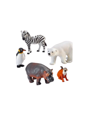 Jumbo Zoo Animals (5 piece set)