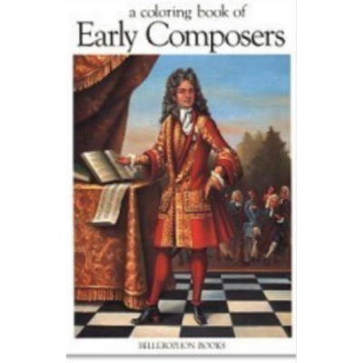 Coloring Book of Early Composers Coloring Book of Early Composers