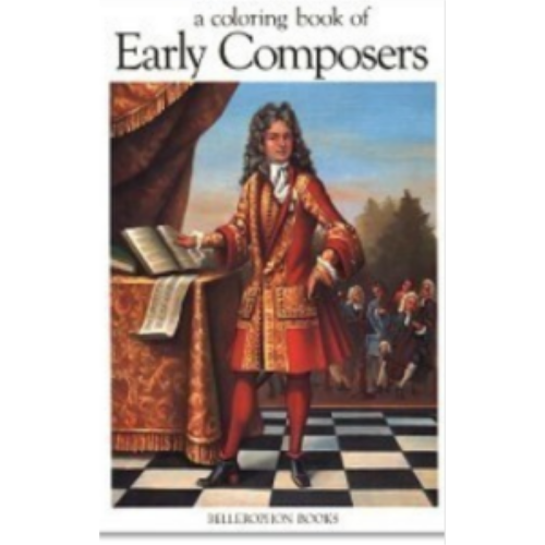 Coloring Book of Early Composers