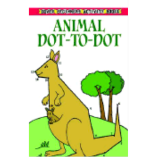 Animal Dot-to-Dot (Coloring Book)