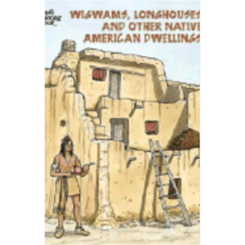 Coloring Book - Wigwams, Longhouses & Other Native American Dwellings