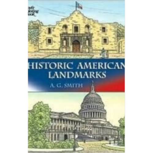Historic American Landmarks (Coloring Book) Historic American Landmarks (Coloring Book)
