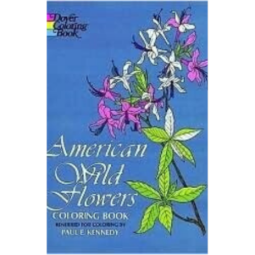 American Wild Flowers (Coloring Book)