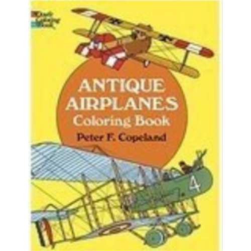 Antique Airplanes (Coloring Book)