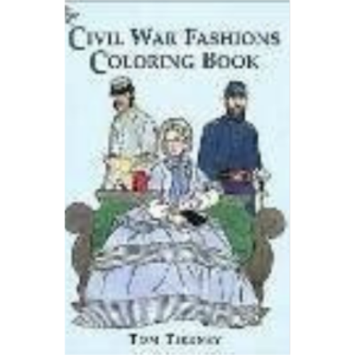 Civil War Fashions (Coloring Book)