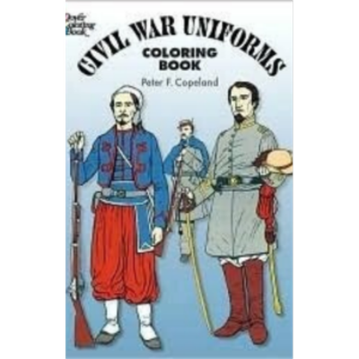 Civil War Uniforms (Coloring Book)