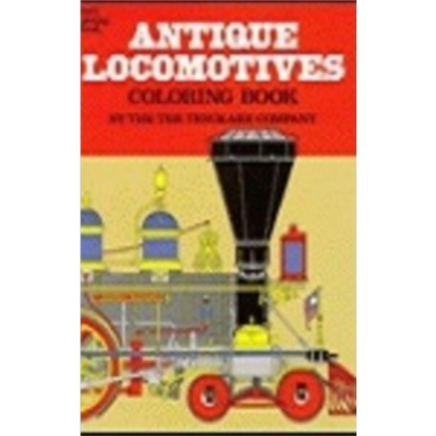 Antique Locomotives (Coloring Book) Antique Locomotives (Coloring Book)