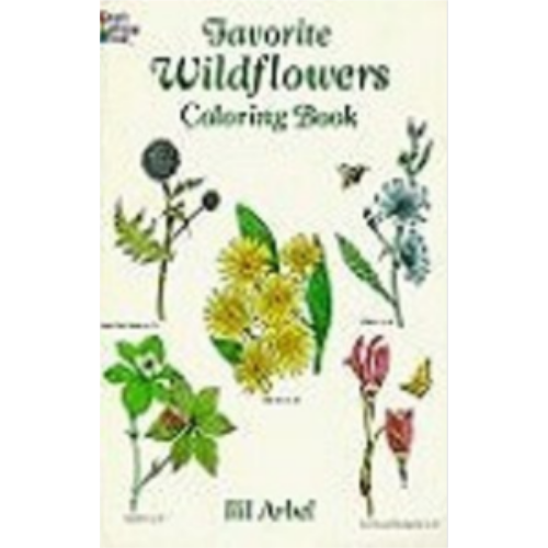 Coloring Book - Favorite Wildflowers Coloring Book - Favorite Wildflowers