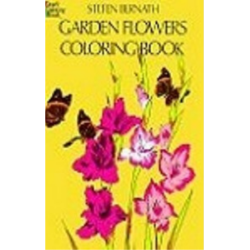 Coloring Book - Garden Flowers Coloring Book - Garden Flowers