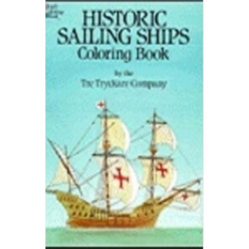 Coloring Book - Historic Sailing Ships