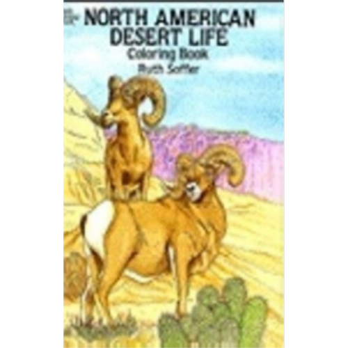 North American Desert Life (Coloring Book) North American Desert Life (Coloring Book)