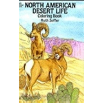 North American Desert Life (Coloring Book) North American Desert Life (Coloring Book)