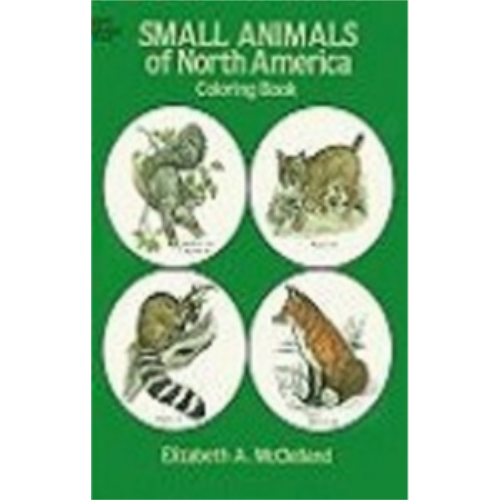Coloring Book - Small Animals of North America