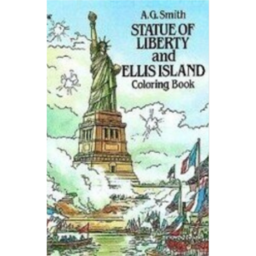 Statue of Liberty & Ellis Island (Coloring Book)