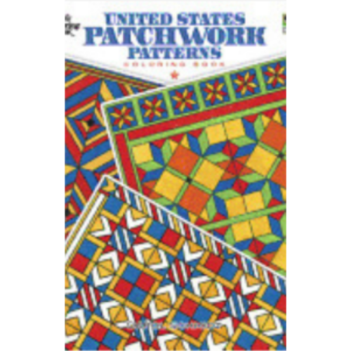 United States Patchwork Patterns (Coloring Book)