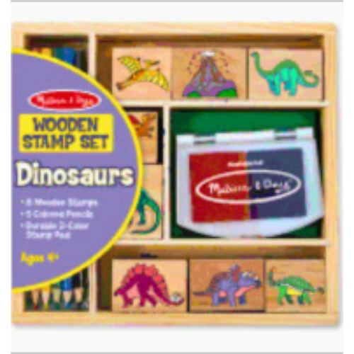Craft: Dinosaur Wooden Stamp Set Craft: Dinosaur Wooden Stamp Set