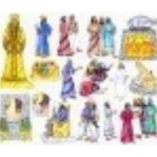 Daniel & the Lions Den/Shadrach (small) - Felt Story