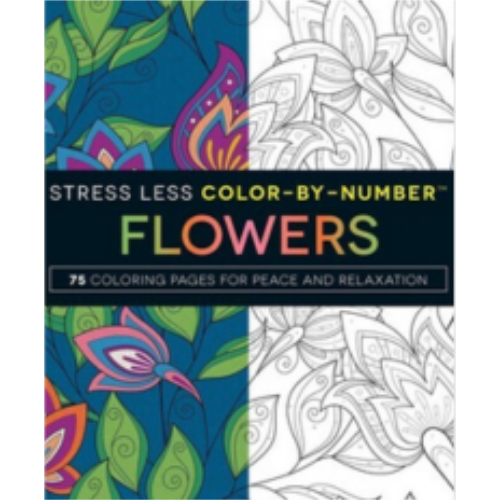 Stress Less Color by Number Flowers (Coloring Book) Stress Less Color by Number Flowers (Coloring Book)