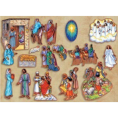 Felt Story: Birth of Jesus