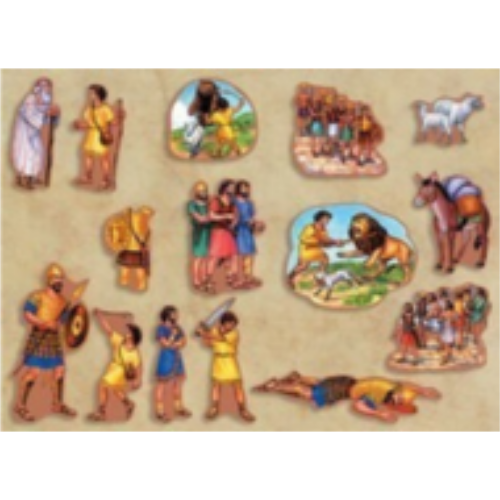 Felt Story: David and Goliath