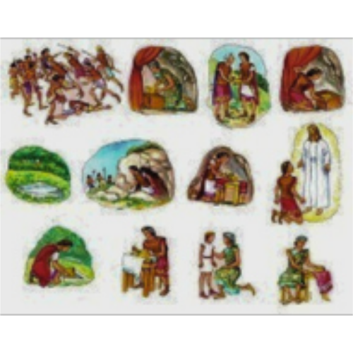 Mormon and Moroni - Felt Story