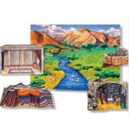 Felt Story: Hillside Scenery Board & Overlays Felt Story: Hillside Scenery Board & Overlays