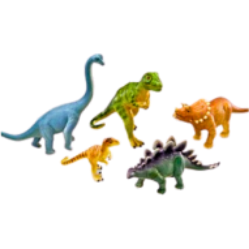 Jumbo Dinosaurs (Set of 5) Jumbo Dinosaurs (Set of 5)