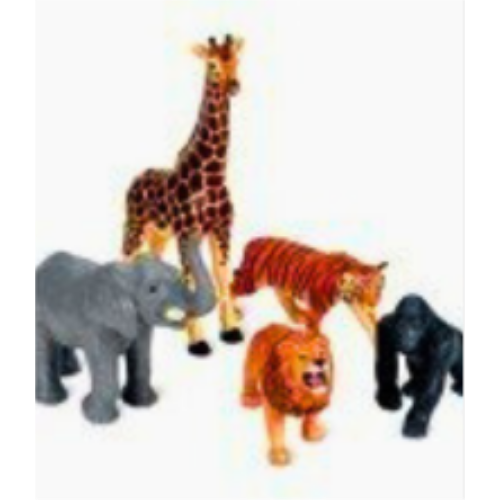 Jumbo Jungle Animals (5 pieces) Jumbo Jungle Animals (5 pieces)