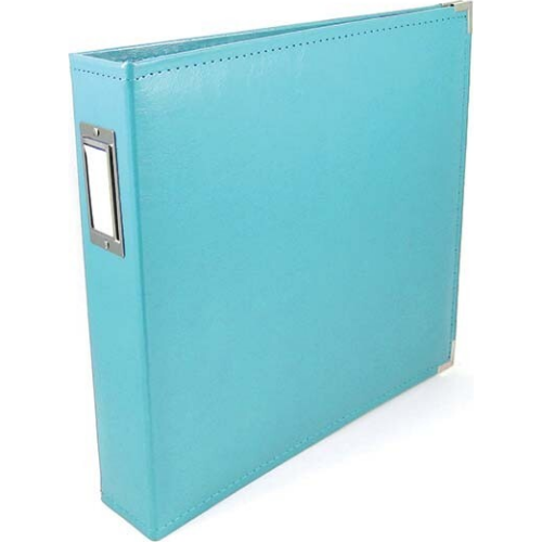 Classic Leather D-Ring Album 12 Classic Leather D-Ring Album 12"x12" (Aqua)