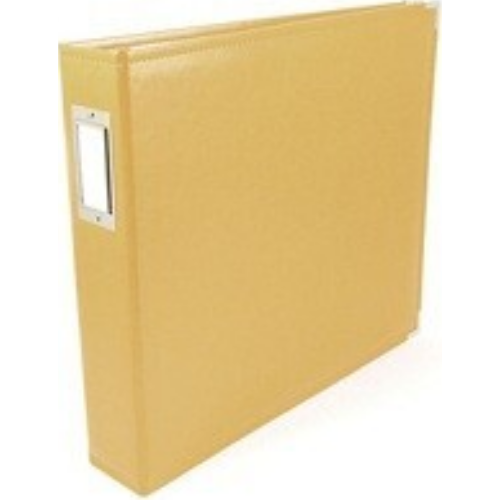 Classic Leather D-Ring Album 12 Classic Leather D-Ring Album 12"x12" (Buttercup)