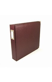 Classic Leather D-Ring Album 12"x12" (Cinnamon)