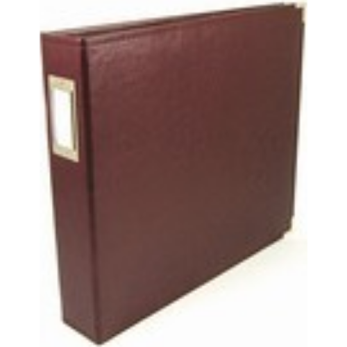 Classic Leather D-Ring Album 12"x12" (Cinnamon)