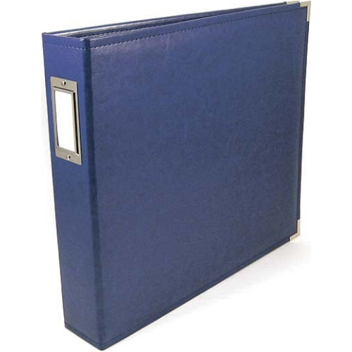 Classic Leather D-Ring Album 12"x12" (Colbalt)