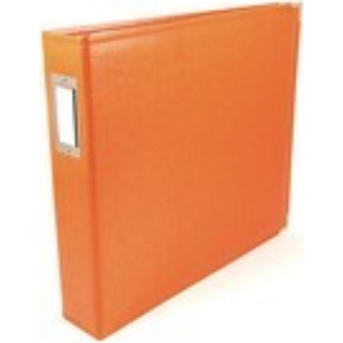 Classic Leather D-Ring Album 12 Classic Leather D-Ring Album 12"x12" (Orange Soda)