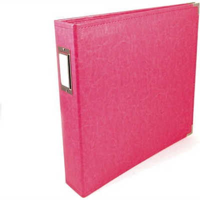 Classic Leather D-Ring Album 12 Classic Leather D-Ring Album 12"x12" (Strawberry)