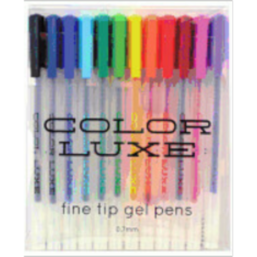Color Luxe Gel Pens (12 pk)