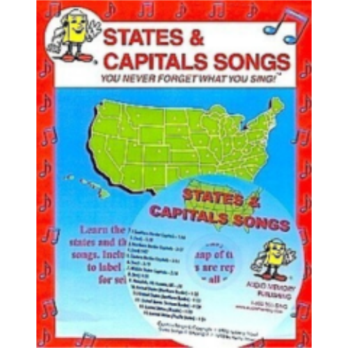 States & Capitals Songs - CD