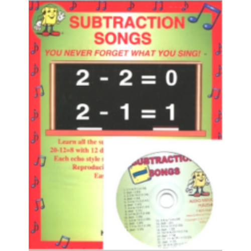 Subtraction Songs - CD Subtraction Songs - CD