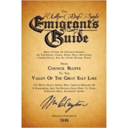 LDS Emigrants' Guide (1848) LDS Emigrants' Guide (1848)