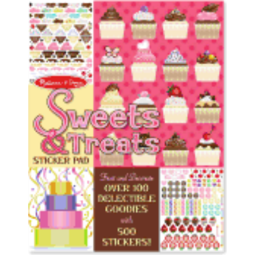 Sweets & Treats Sticker Pad (with Stickers) Sweets & Treats Sticker Pad (with Stickers)
