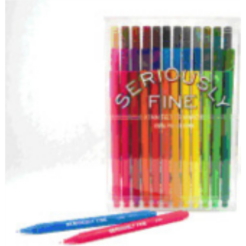 Marker - Seriously Fine Felt Tip Markers (36 Colors)