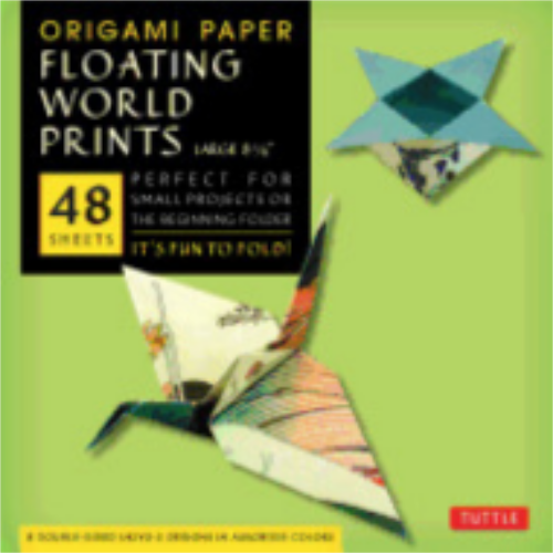 Origami Paper - Floating World Prints Large 8x8 (48 sheets) Origami Paper - Floating World Prints Large 8x8 (48 sheets)