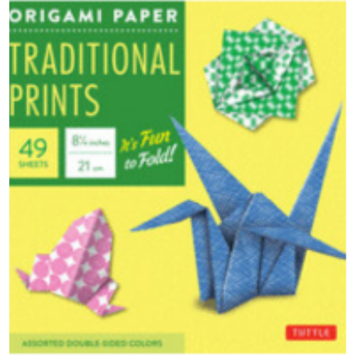 Origami Paper - Traditional Prints Large (49 sheets) Origami Paper - Traditional Prints Large (49 sheets)