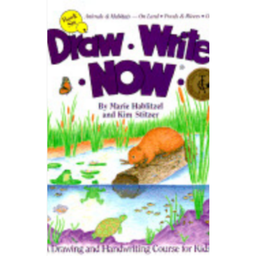 Draw Write Now #6: Animal Habitats - On Land, Ponds & Rivers, Oceans