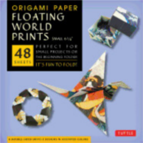 Origami Paper - Floating World Prints (small 6 3/4" - 48 sheets)