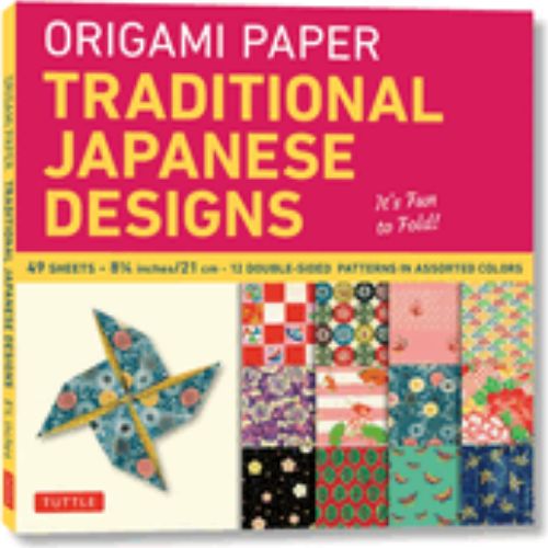 Origami Paper - Traditional Japanese Designs (48 sheets)