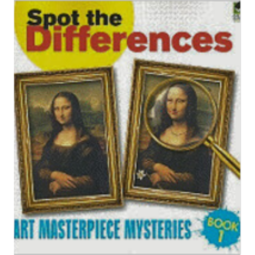 Spot the Difference Art Book 1 Spot the Difference Art Book 1